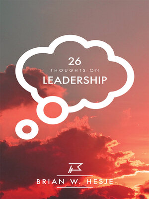 cover image of 26 Thoughts on Leadership